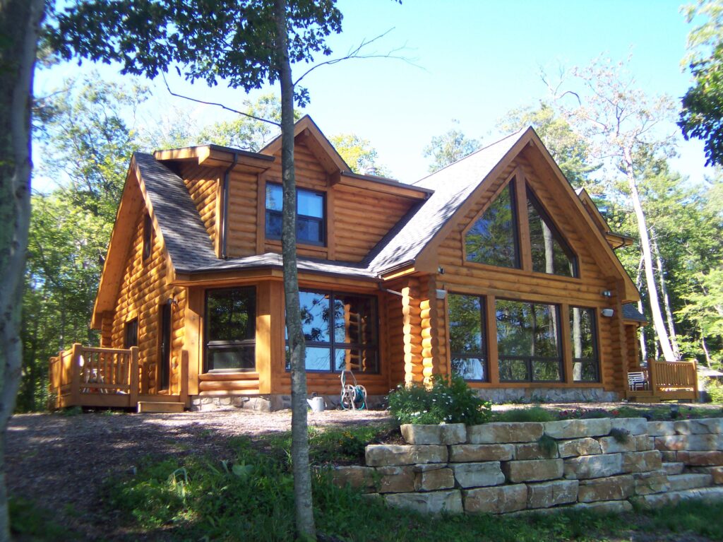Log Home Gills Rock Log home