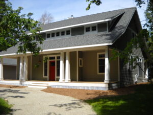 Craftsman Mission style new home